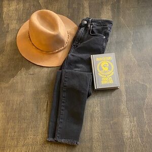 Free People High-Rise Black Skinny Jeans